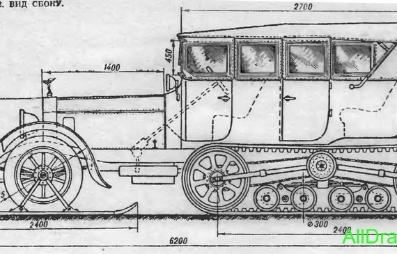 Rolls-Royce Silver Ghost (Тачка Ленина) (1915) (Роллс-Ройc Силвер Гост (1915)) - чертежи (рисунки) автомобиля
